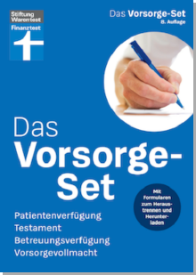 Titel Vorsorgestet Stiftung Warentest