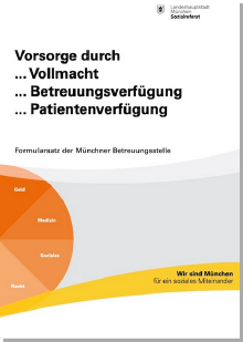 Titel Vorsorge durch Vollmacht, Betreuungsverfügung, Patientenverfügung LHM