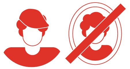 Icon keine Vertrauensperson